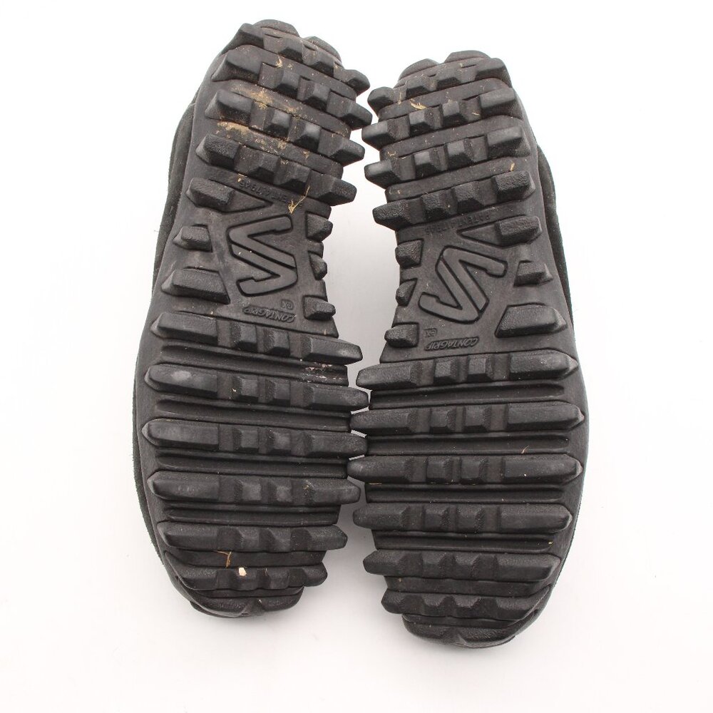 Salomon Contagrip CX Thinsulate slip on Black Suede Women's Size 8 Trail Shoes - Picture 7 of 11